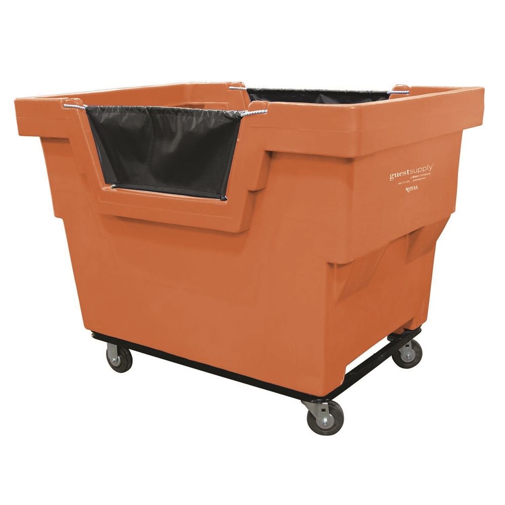 Royal Basket 26.5 cu ft. Mail Truck Standard, Orange